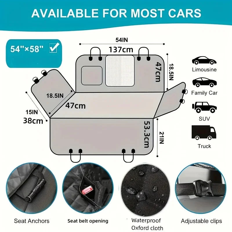 Car Seat Cover for Dogs